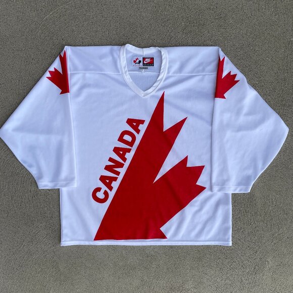 Vintage Nike Team Canada 1987 retro jersey RARE - Picture 1 of 3